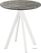 Infinity Terrastafel Wit Frame + Galaxy Marble HPL 70 cm - Essentials 120021570