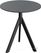 Essentials Infinity Tripod Terrastafel Zwart Frame + Zwart HPL 70 cm - 140011070