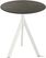 Essentials Infinity Tripod Terrastafel Wit Frame + Midnight Marble HPL 70 cm - 140021670