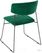Mundo Stapelbare Stoel green - fire retardant - 54x55x79cm (bxtxh) - 53003 - veba 53003 3