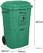 Jantex 120Ltr Container met Voetpedaal Groen - HC924 6
