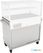 Diamond MBM-3X Onderstel RVS op wielen voor vitrine VBME-3X 3