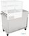 Diamond MEX-RG2/N Onderstel RVS op wielen voor vitrine VBE-211/N 3