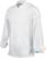 Chef Works Urban Hartford unisex koksbuis met rits lange mouw wit S | BB264-S 3