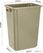 Jantex Smalle Afvalbak Beige 60ltr - FX149 5