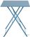 Bolero vierkante opklapbare stalen tafel turquoise 60cm | GK985 2