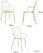 Bolero HZ360 Adeline Armstoel Lichtgroen (4 stuks) 5