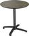 X Cross Terrastafel Zwart Frame + Midnight Marble HPL 70 cm - Essentials 110031670