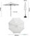 Bolero Ronde Parasol Grijs 300cm - Bolero FS159 6