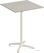 Feros 119091877 X Cross - Bartafel onderstel zand + Sand stone HPL Tafelblad 70x70 cm