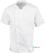 Chef Works Springfield unisex koksbuis met rits wit XL | B471-XL