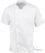 Chef Works Springfield unisex koksbuis met rits wit S | B471-S