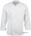 Chef Works Urban Hartford unisex koksbuis met rits lange mouw wit S | BB264-S