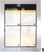 Securit RVS Gekleurde LED's 4xA4 Informatiedisplay (excl Paal En Voet) - CU937 3