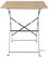 Bolero Perth Bestrating Stijl Vierkante Tafel Houteffect - FU538 2