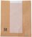 Fiesta Compostable HY777 Fiesta Composteerbare Broodzakken met Glassine Venster 266x215x88mm (Pack 1000)