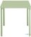 Bolero Adeline Stalen Vierkante Tafel 700mm Lichtgroen - HZ357 2