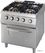 Maxima Premium Fornuis - 4 Pitten - Dubbel - 90 cm Diep - incl. Oven - Gas - 09398500