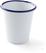 Hendi Beker geëmailleerd 90x90 mm 300 ml | diameter 9cm | 621325 1