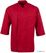 Colour by Chef Works unisex koksbuis rood L | B106-L