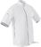 Whites Southside Unisex Koksbuis Korte Mouw Wit, Whites Chefs Clothing B998-M 3