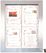 Securit RVS Gekleurde LED's 4xA4 Informatiedisplay (excl Paal En Voet) - CU937