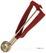 Bonzer Litegrip portioneerlepel | bordeaux | maat 40 | GD589