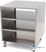 Maxima Onderstel RVS - 60 X 60 cm - 120 Kg Draagvermogen - Zwenkwielen - 09300780