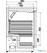 Horeca koelkast | Wit | 1 Deur | Combisteel | 7450.0551 2