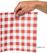 Chefstore.nl Fiesta Composteerbare Rode Gingham Vetvrije Vellen - 250x250mm (Pakket 200) - HY780 5