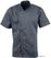 Chef Works Urban Springfield unisex koksbuis met rits korte mouw inktblauw S | BB267-S