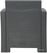 Bolero PP Fauteuil en Tafel Rieten Set Grijs - DR309 4