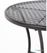 Bolero ronde stalen bistro tafel zwart 60cm | GG705 2