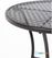 Bolero ronde stalen bistro tafel zwart 60cm | GG705 2