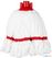 Jantex Microvezel Mopkop Rood Streep 150g - HX249
