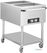 Buffalo JB983 Mobiele bain marie wagen 2x GN 1/1