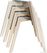 Feros 505F159552 Keeve - Stoel met stapelbaar frame - Gestoffeerde kuip 2