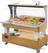 Diamond Buffet - Wandsalad bar, gekoeld, 4x GN 1/1-150 (Licht eiken hout) | ASB/4N-D1-R2 1