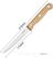 Olympia steakmessen | rvs & houten heft | 21,5cm | C136 3