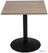 Bolero vierkant tafelblad wengé 70cm | HC295 6