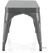 Bolero JA329 Bistro Metalen Bank Donkergrijs 1000mm (2 stuks) 3