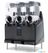 09504006 Slush Puppy & Granita Machine - 3x 12L - Digitaal Display