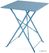 Bolero vierkante opklapbare stalen tafel turquoise 60cm | GK985