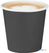 HT468 Fiesta Recyclebare Hot Cups Enkelwandig Zwart 170ml (1000 stuks) 6