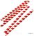 Fiesta Compostable Fiesta Composteerbare Bubble Tea Rietjes Rood & Wit 12x210mm (Verpakking van 150) - HU368 2