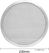 HZ491 Vogue Aluminium Pizzaplaat 40cm 5