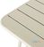 HZ821 Bolero Amalfi Vierkante Gelat Staal Inklapbare Tafel Taupe 700mm 2
