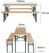 Bolero JK497 Duitse bierbank en tafelset 1770x500mm 6