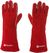 HENDI 556580 Hittebestendige handschoenen, leer, , Rood, 2 st., (L)410mm 2