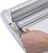Syna Polyester Greyback 270 G/m2 85 X 225 cm - Alu Strip Incl. - PVC Vrij - LPGX85X225M270 2